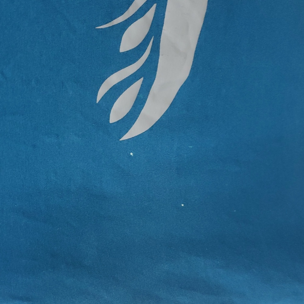 〰️Tanoa〰️ Teal Heliconia Print Tank Top XL - Picture 4 of 5